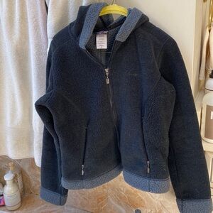 Patagonia fleece zip hoodie